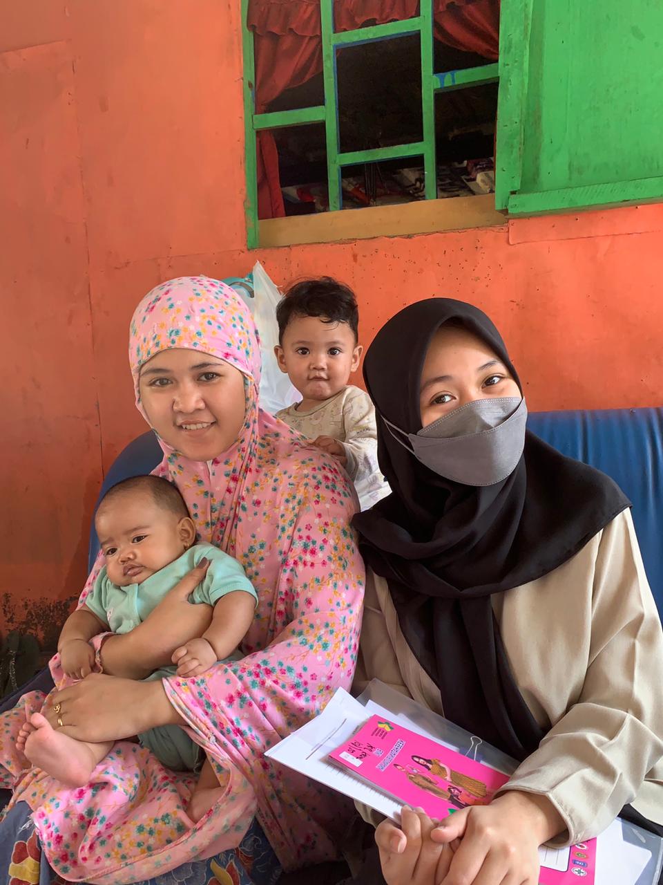 Bertemu dengan adik Shofiya